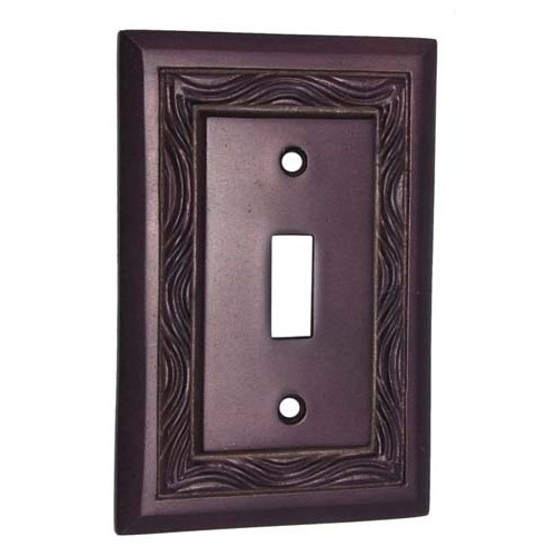 1 Toggle Rope Brass Switch Plate 
